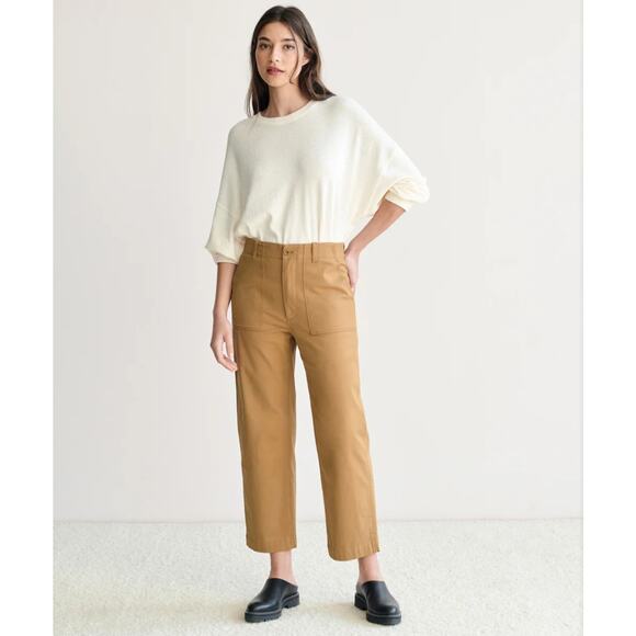 Jenni Kayne Khaki Tan Ranger Trouser Pants Size 6